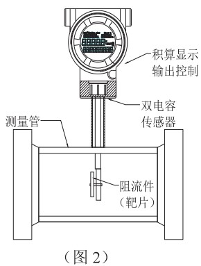 靶式流量計結(jié)構圖